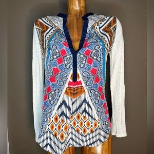 Anthropologie brand Tiny Print Top